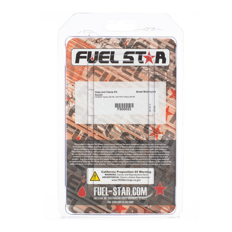 Load image into Gallery viewer, All Balls Racing Fuel Hose &amp; Clamp Kit (FS00023)
