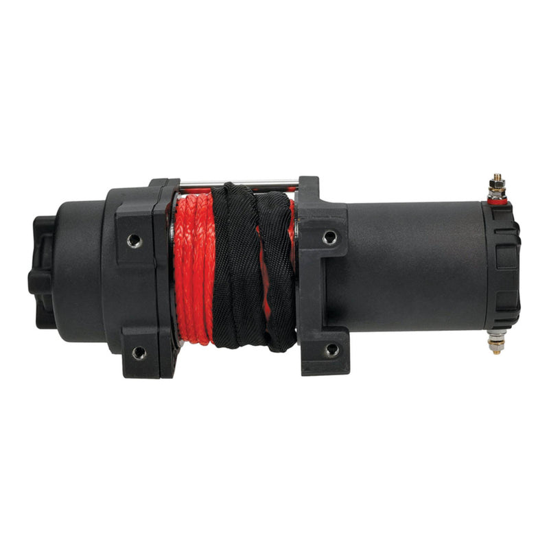Load image into Gallery viewer, ALL BALLS 4 BOLT WINCH 3500LB with 39FT SYNTHETIC ROPE
