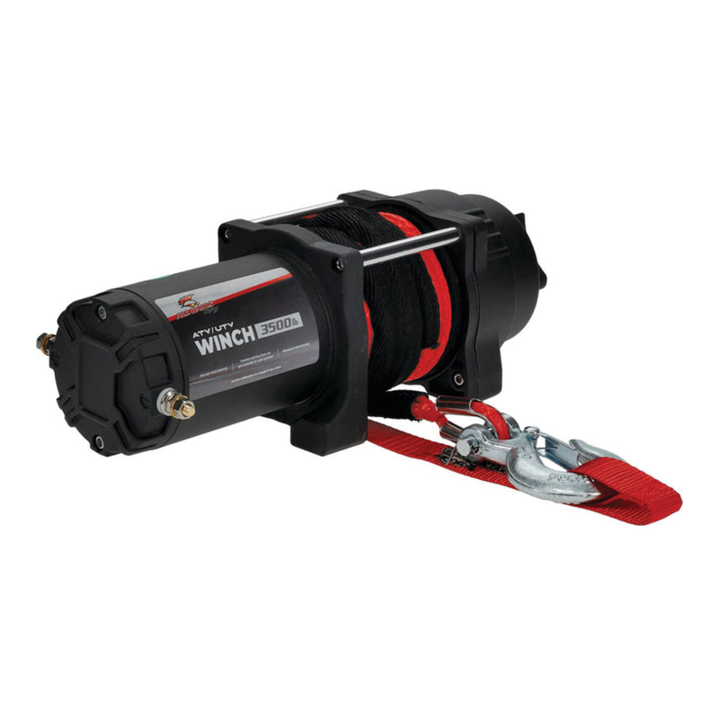Load image into Gallery viewer, ALL BALLS 4 BOLT WINCH 3500LB with 39FT SYNTHETIC ROPE
