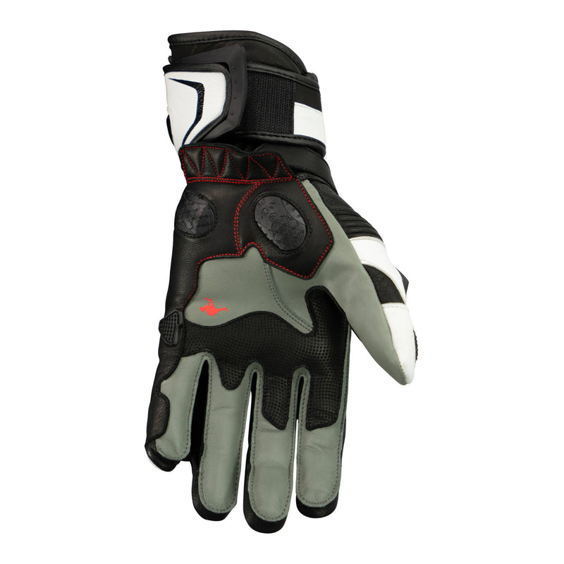 Load image into Gallery viewer, Argon Mission Glove - Stealth White / Red
