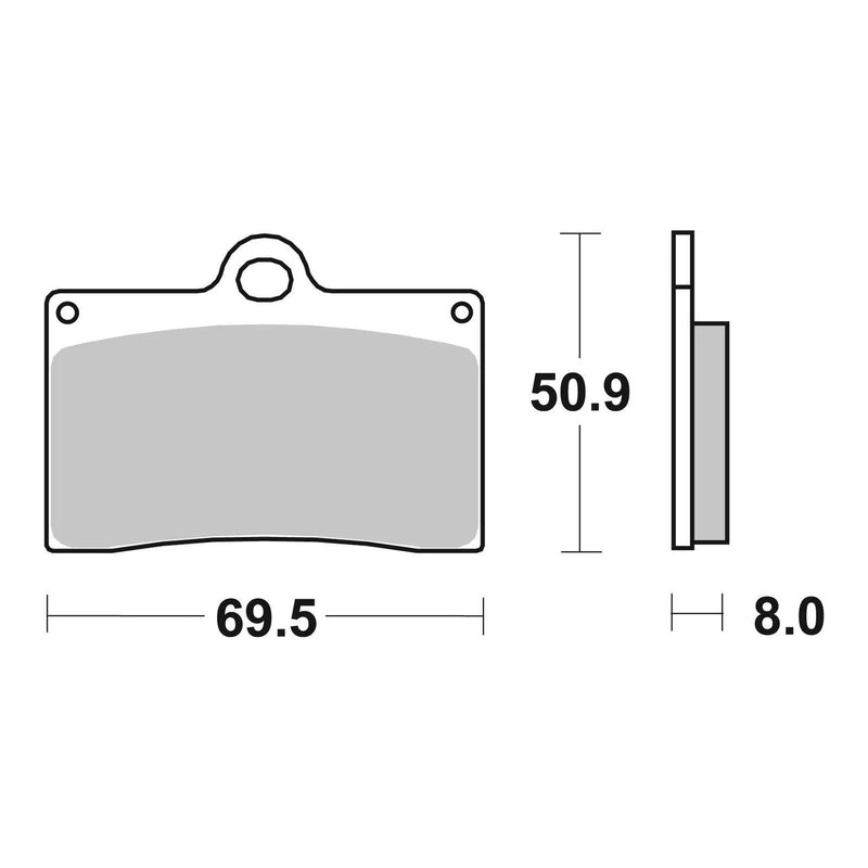 Load image into Gallery viewer, Brembo Upgrade Carbon Ceramic Front Brake Pads 07BB15RC
