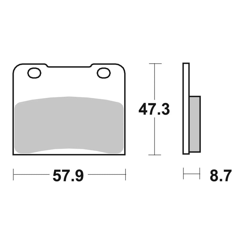 Load image into Gallery viewer, Brembo Prime Carbon Ceramic Front Brake Pads 07SU0707
