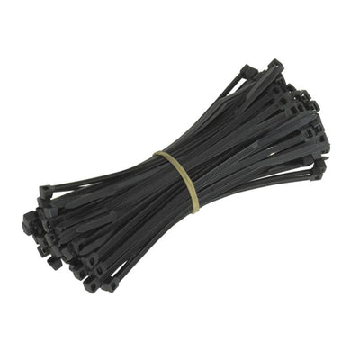 Whites Cable Ties 370 x 7.6mm 100pcs/Bag Black
