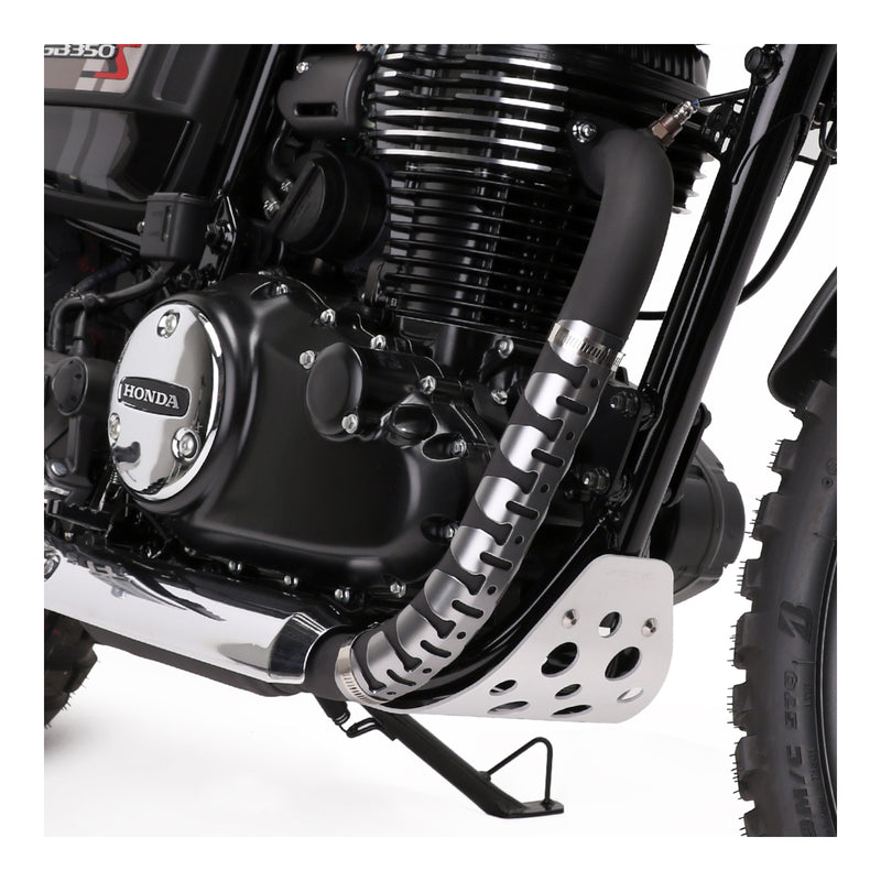 Load image into Gallery viewer, DRC Universal 4-Stroke Exhaust Pipe Guard - Titanium Color
