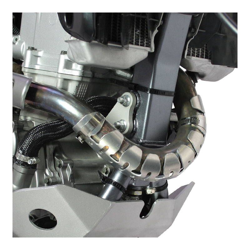 Load image into Gallery viewer, DRC Universal 4-Stroke Exhaust Pipe Guard - Titanium Color
