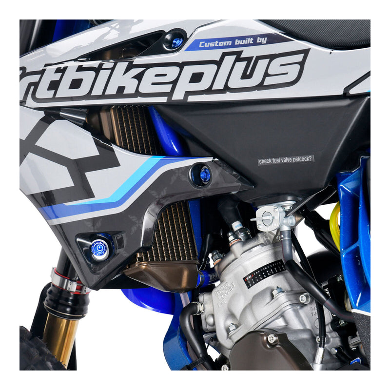 Load image into Gallery viewer, DRC Silicone Radiator Hose Kit - Yamaha YZ450F (2018–2022) - Blue
