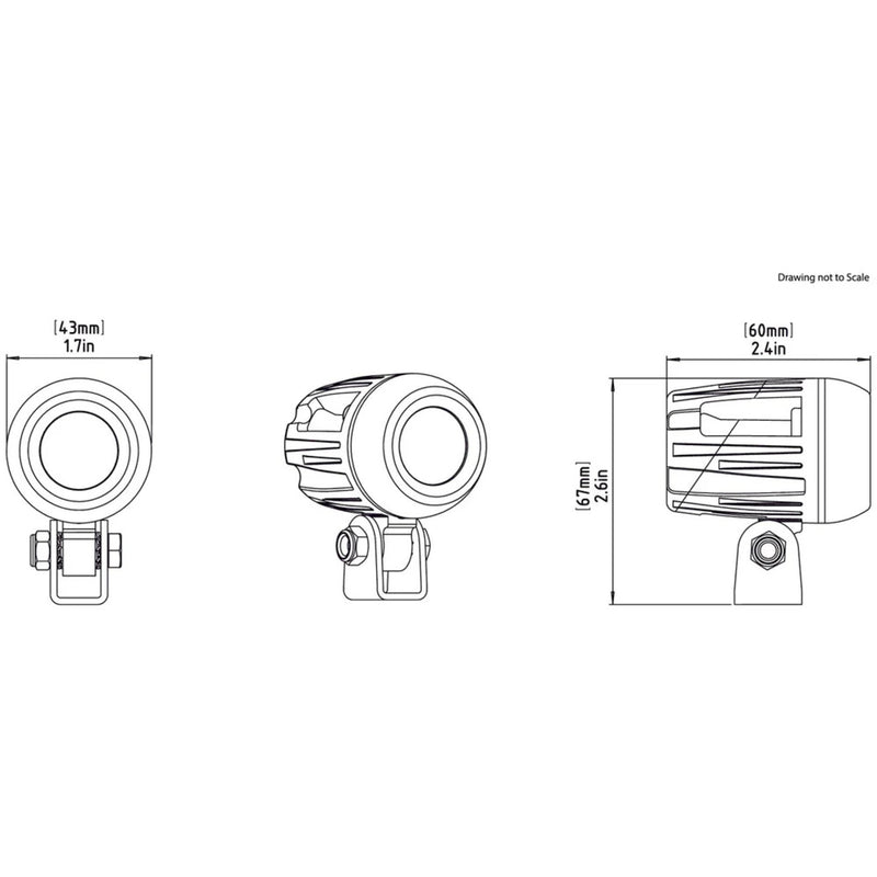 Load image into Gallery viewer, Denali DM LED Light Pod - DataDim™ Technology - Single

