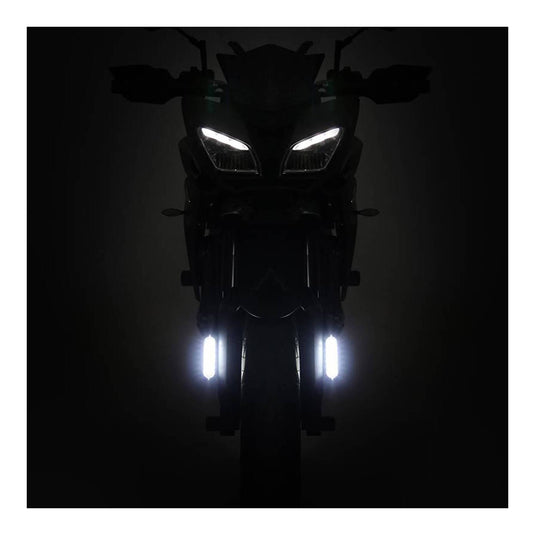 Denali DRL White Day Running Lights with Fender Mount Kit - Pair