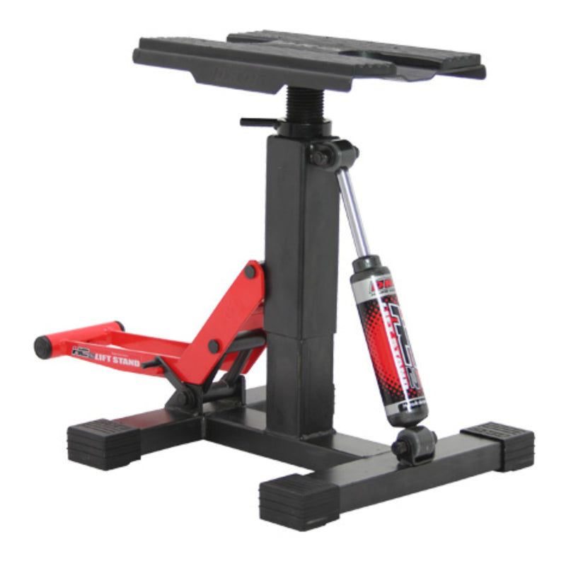 Load image into Gallery viewer, DRC HC2 Lift Stand Twin-arm with Damper - Black / Red
