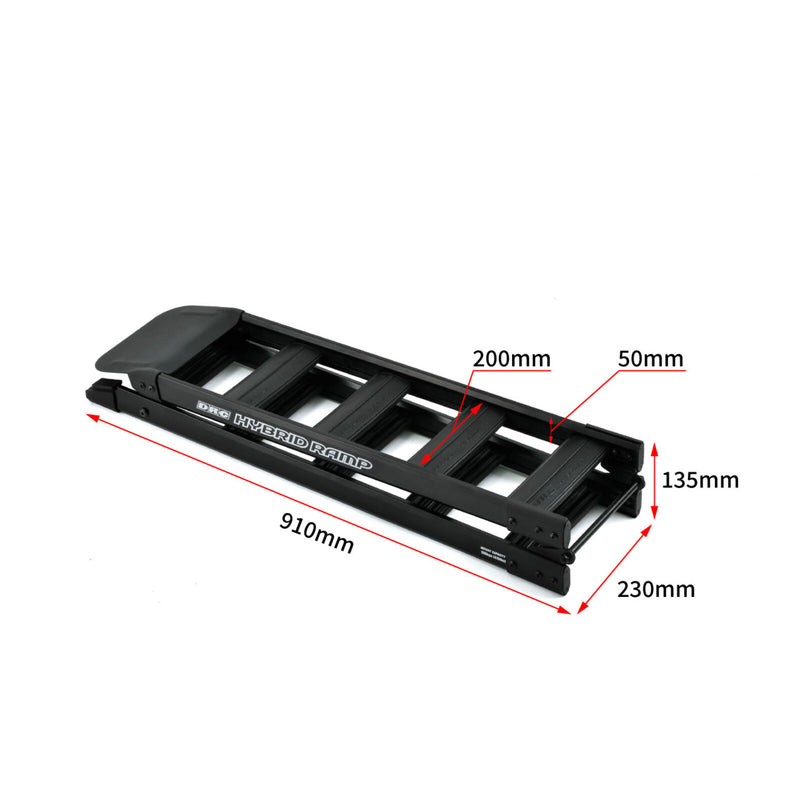 Load image into Gallery viewer, DRC Hybrid Ramp Folding 180cm - Black
