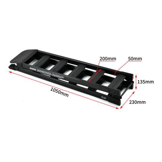 DRC Hybrid Ramp Folding 210cm - Black