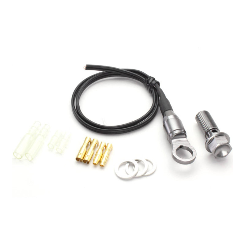 Load image into Gallery viewer, DRC Aluminum Oil Pressure Switch Banjo M10-1.25 1pc
