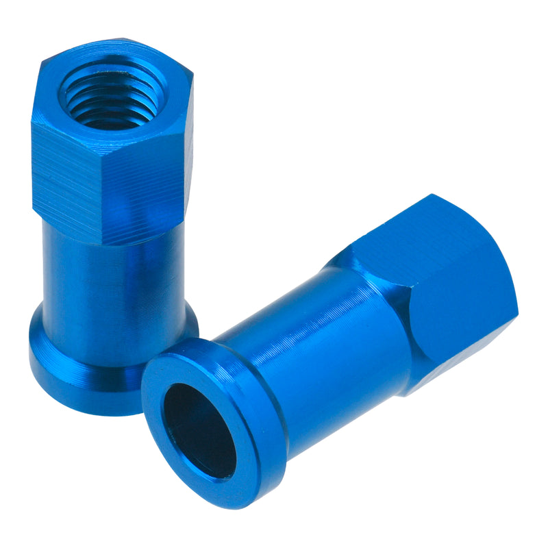 Load image into Gallery viewer, DRC RIM LOCK NUTS 2PCS BLUE
