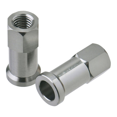 DRC RIM LOCK NUTS 2PCS TI-COLOUR