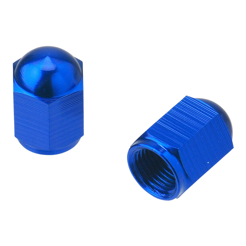 Load image into Gallery viewer, DRC ALUMINUM VALVE CAPS 2PCS BLUE
