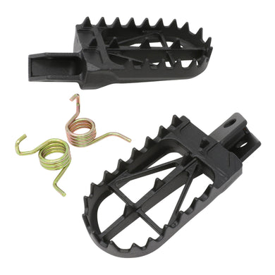 Zeta Wide Foot Pegs - CRMO - Mid XR250/Motard/Bajaj, XR250R/400R