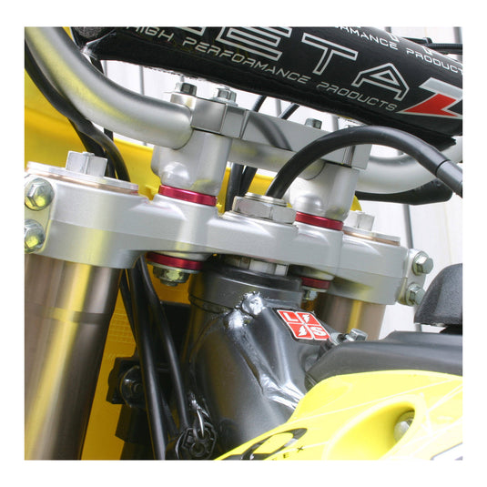 Zeta Rubber Killer - Red 4pcs Kawasaki KX, KX250F '04-, KX450F '11-