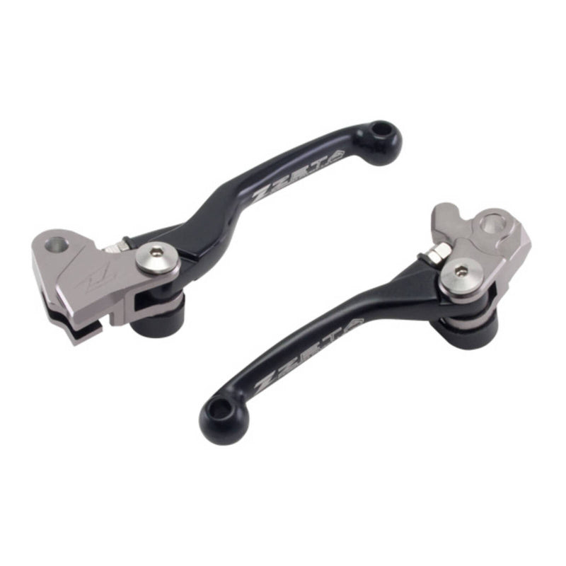 Load image into Gallery viewer, Zeta Pivot Lever Set FP - Kawasaki KX250F/ 450F &#39;05-&#39;12 - Black
