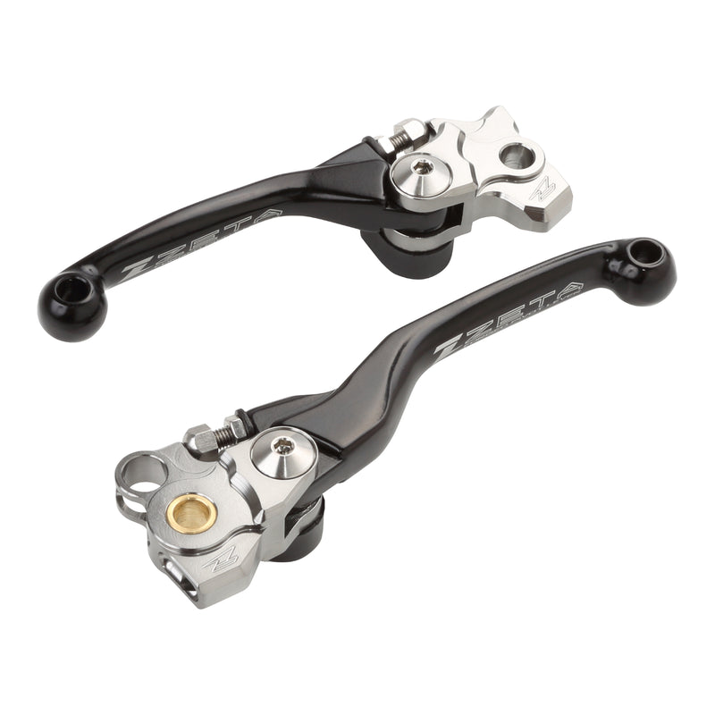 Load image into Gallery viewer, Zeta Pivot Lever Set CP 3FI Honda - Black
