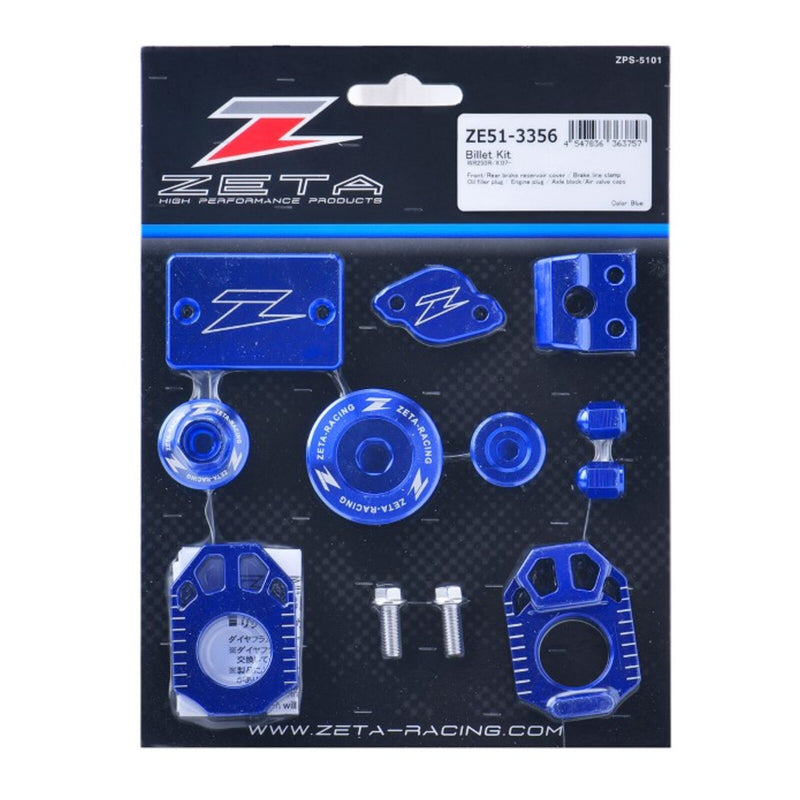 Load image into Gallery viewer, Zeta Billet Kit WR250R/X - Blue
