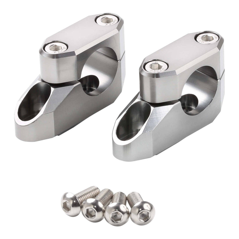 Load image into Gallery viewer, Zeta Bar Rise Kit Offset: 20mm Height: 26mm 22.2/28.6mm Bar - Ti-Colour
