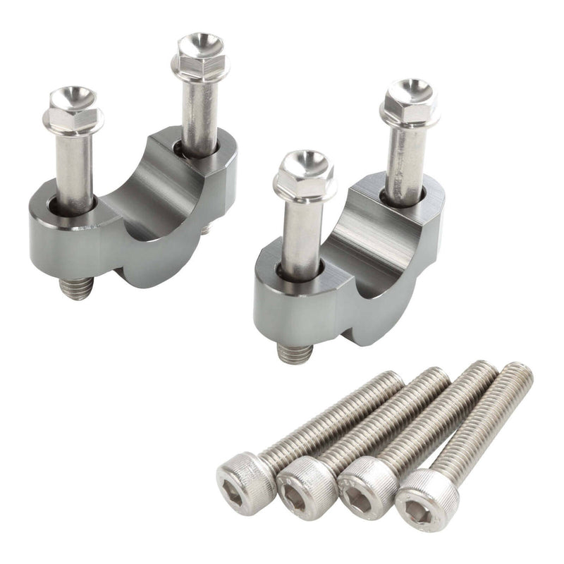 Load image into Gallery viewer, Zeta Bar Rise Spacer Height 14mm, 22.2mm Bar - Ti-Colour
