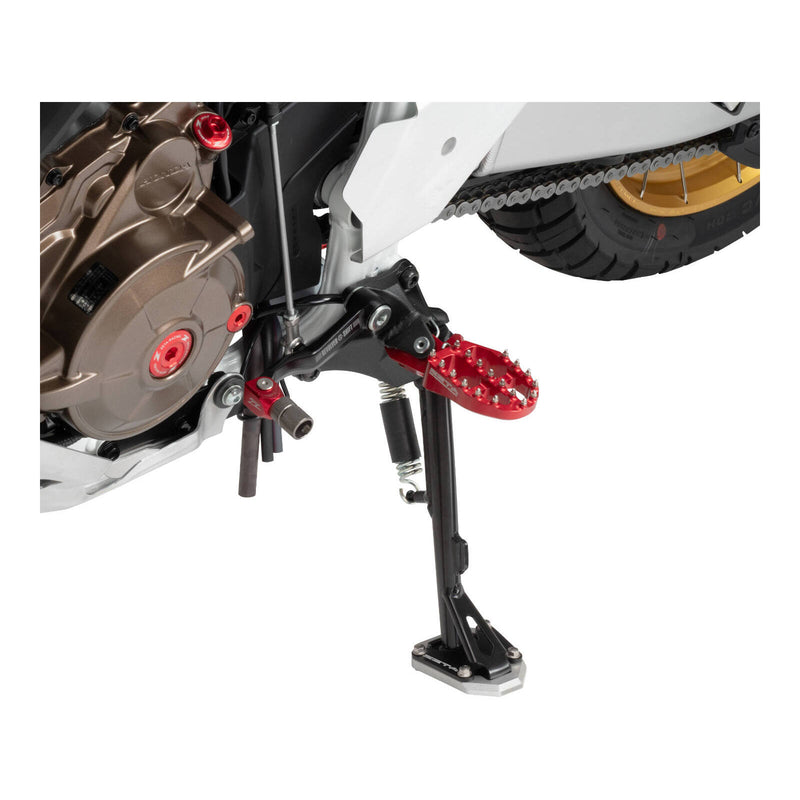 Load image into Gallery viewer, Zeta Side Stand Extender Black/Silver Honda CRF1100L &#39;20-
