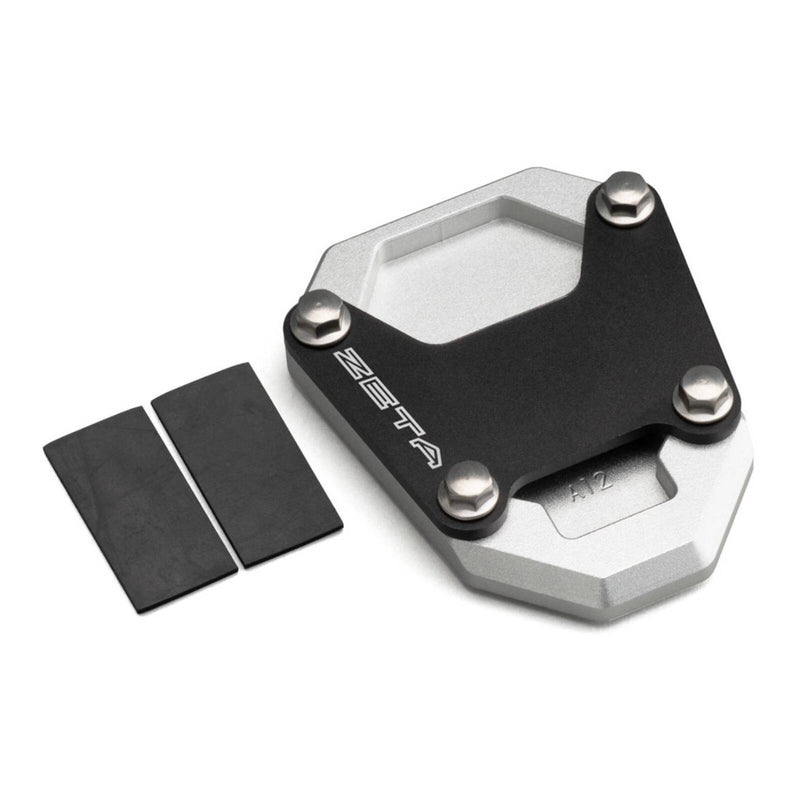 Load image into Gallery viewer, Zeta Side Stand Extender Black/Silver Honda CRF1100L &#39;20-
