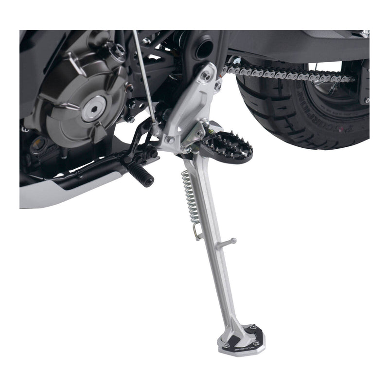 Load image into Gallery viewer, Zeta Side Stand Extender Black/Silver Yamaha Tenere 700 &#39;20-
