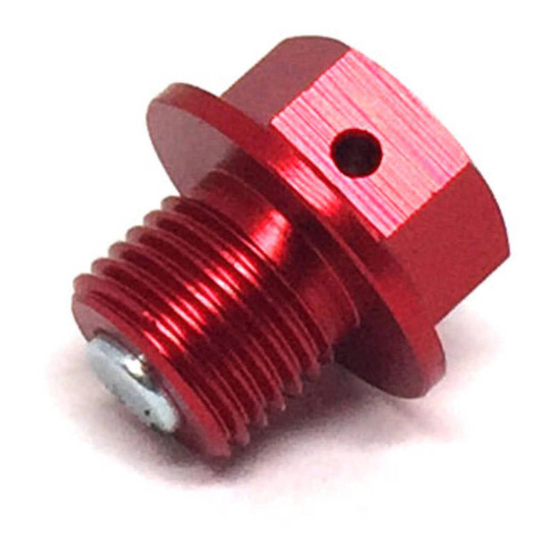 Load image into Gallery viewer, Zeta Magnetic Drain Bolt M12x1.25x10 - Red
