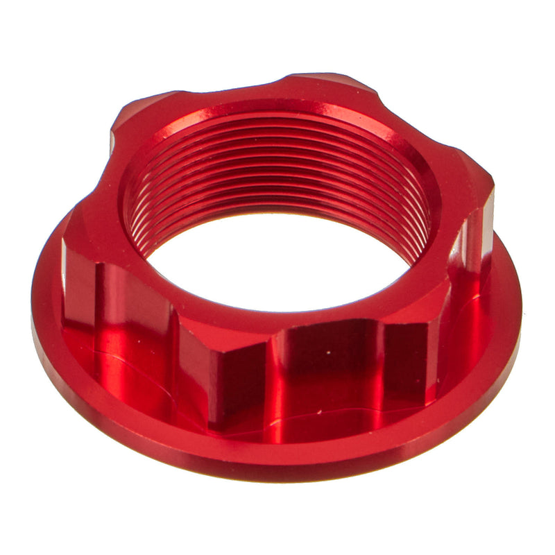 Load image into Gallery viewer, Zeta Stem Nut M24x30 P1.0 H12 - Red
