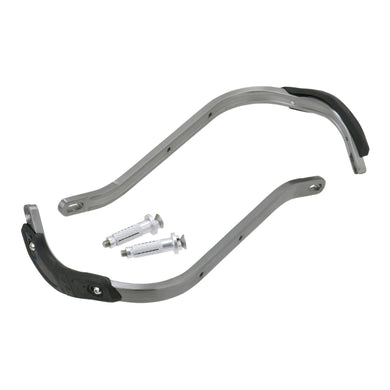 Zeta Pro Armor Bended Hand Guard - Titanium Colour