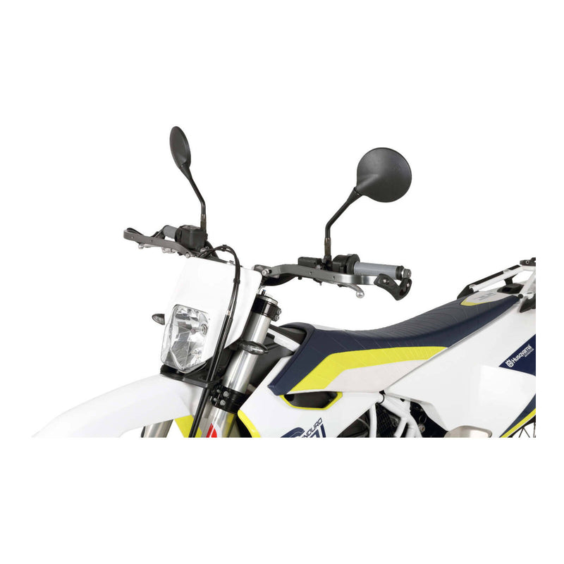 Load image into Gallery viewer, Zeta Pro Armor Bended Hand Guard - Titanium Colour
