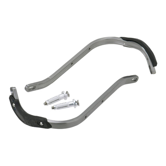 Zeta Pro Armor Bended Hand Guard - Titanium Colour