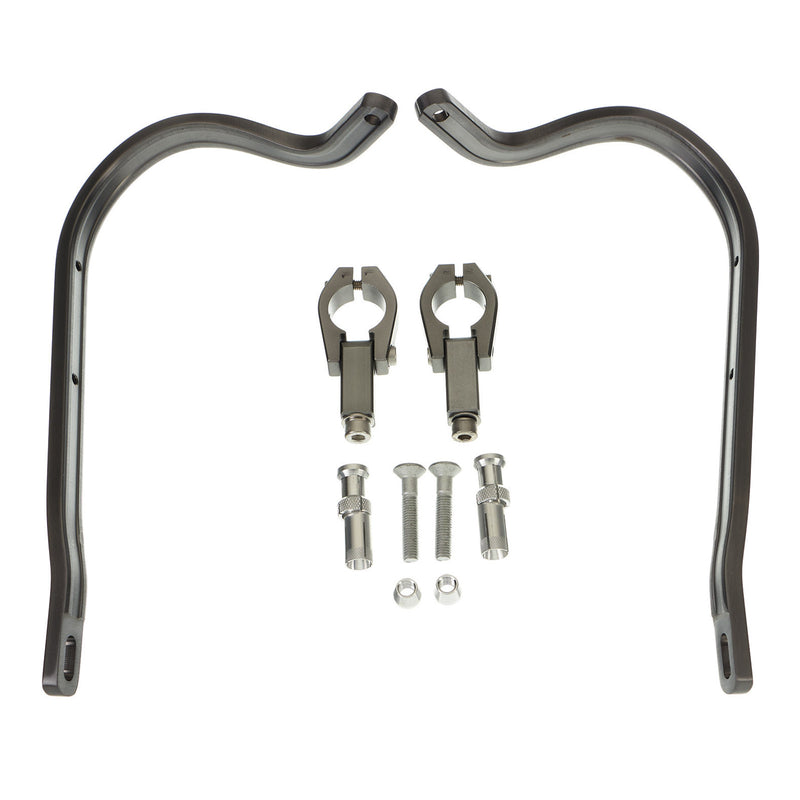 Load image into Gallery viewer, Zeta Armor Bended Hand Guard for 28.6mm Bar - Titanium Colour
