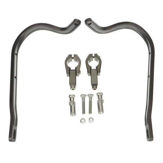 Zeta Armor Bended Hand Guard for 28.6mm Bar - Titanium Colour