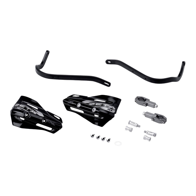 Load image into Gallery viewer, Zeta Armor Handguard XC Kit for 22.2mm Bar - Black / Black
