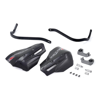 Zeta Armor Handguard XC Pro Kit for 28.6mm U-Clamp Bar - Black / Black