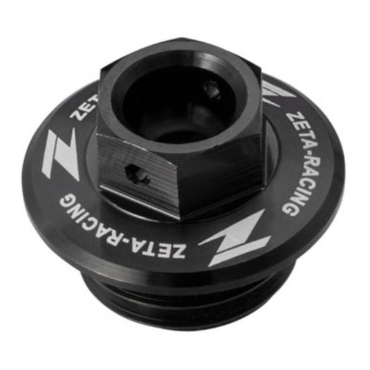 Zeta Oil Filler Plug Honda CR/CRF, Yamaha YZ/YZF/WRF, Kawasaki KLX - Black