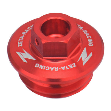 Zeta Oil Filler Plug GasGas MC/EX/EC '21- - Red