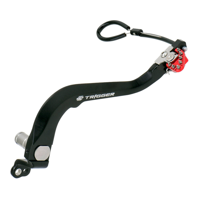 Load image into Gallery viewer, Zeta Trigger Brake Pedal CRF250/300L / Rally &#39;21- Red
