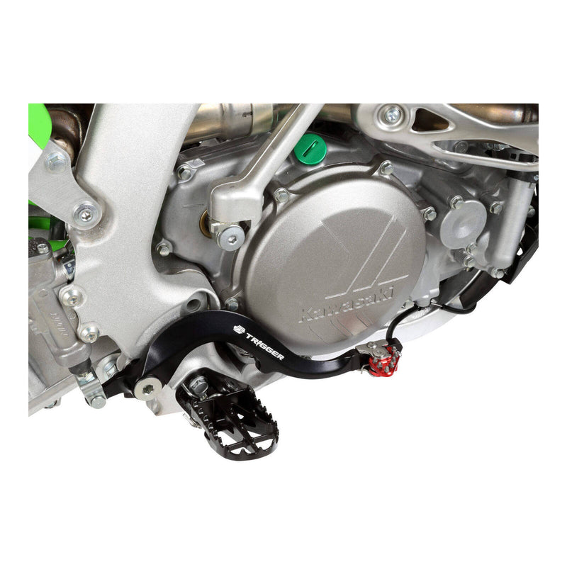 Load image into Gallery viewer, Zeta Trigger Brake Pedal Kawasaki KX450/F &#39;16-20 Red
