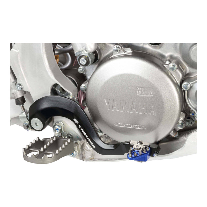 Load image into Gallery viewer, Zeta Trigger Brake Pedal Yamaha YZ125/250/250X Blue
