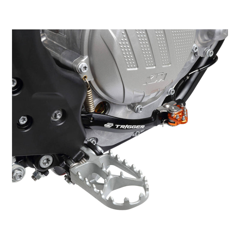 Load image into Gallery viewer, Zeta Trigger Brake Pedal KTM SX &#39;16- Orange W/BEARING
