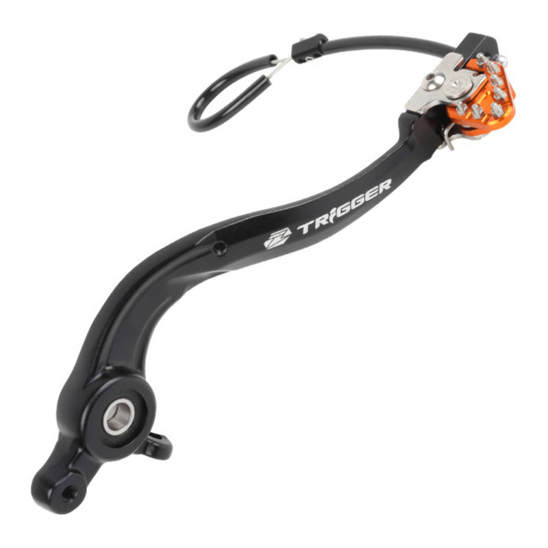 Load image into Gallery viewer, Zeta Trigger Brake Pedal KTM SX &#39;16- Orange W/BEARING
