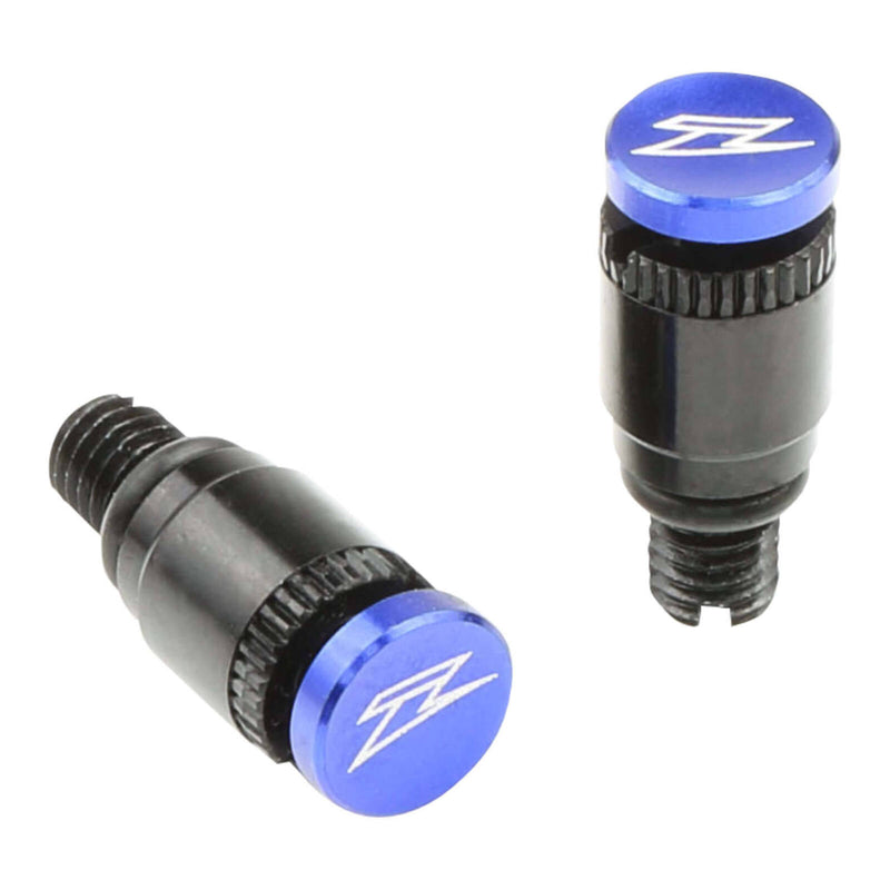 Load image into Gallery viewer, Zeta Fork Top Bleeder S-Type Showa/KYB (2pcs) - Blue
