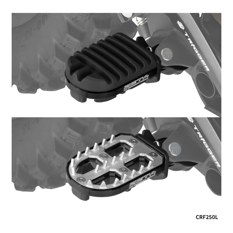 Load image into Gallery viewer, Zeta Adventure Foot Pegs CRF250L/Rally &#39;12- CRF1000L/1100L &#39;
