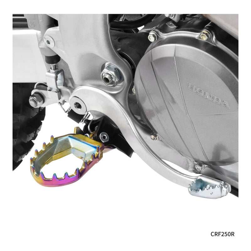 Load image into Gallery viewer, Zeta Max Foot Pegs CRF250R - Oil Slick
