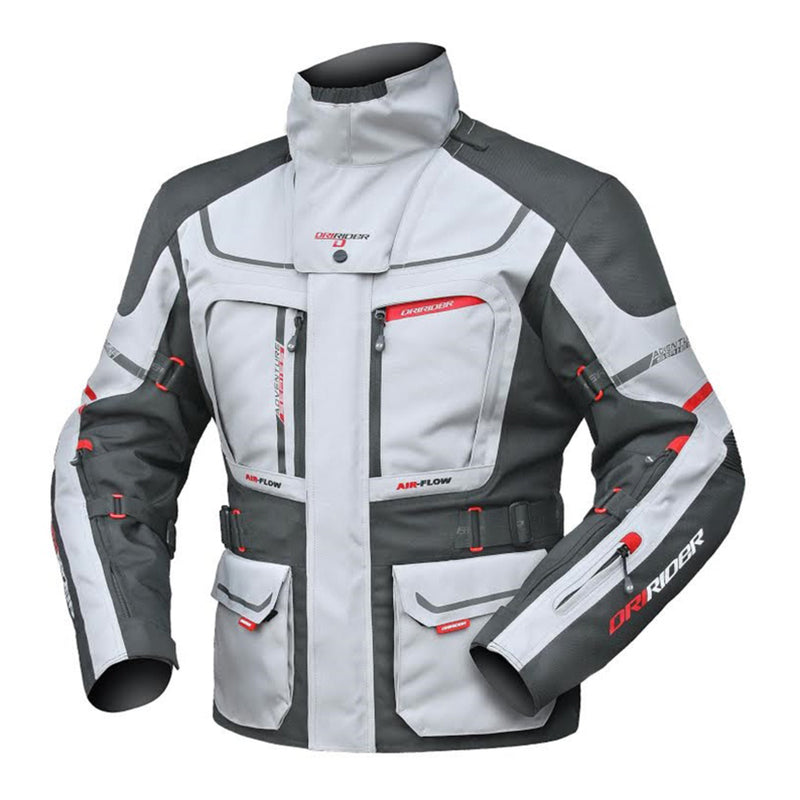 Load image into Gallery viewer, Dririder Vortex Adventure 2 Jacket - Grey / Black
