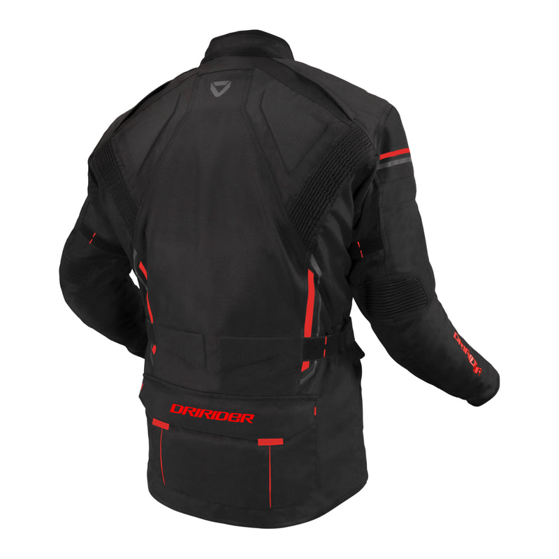 Load image into Gallery viewer, Dririder Compass 4 Jacket - Black / Red
